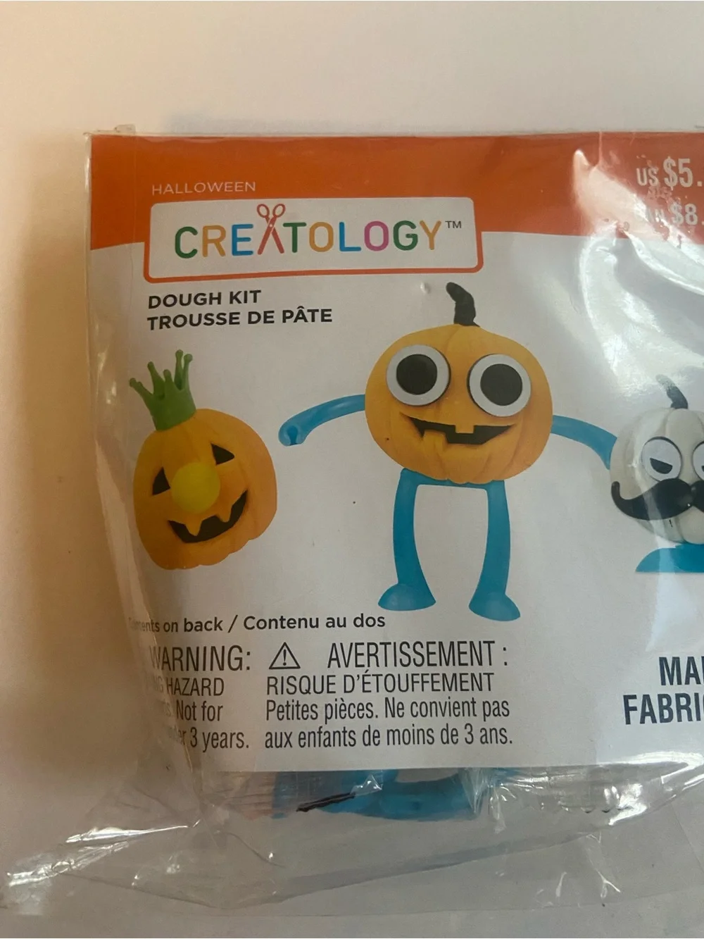 Creatology Kids Halloween Dough Kit in Orange and Blue